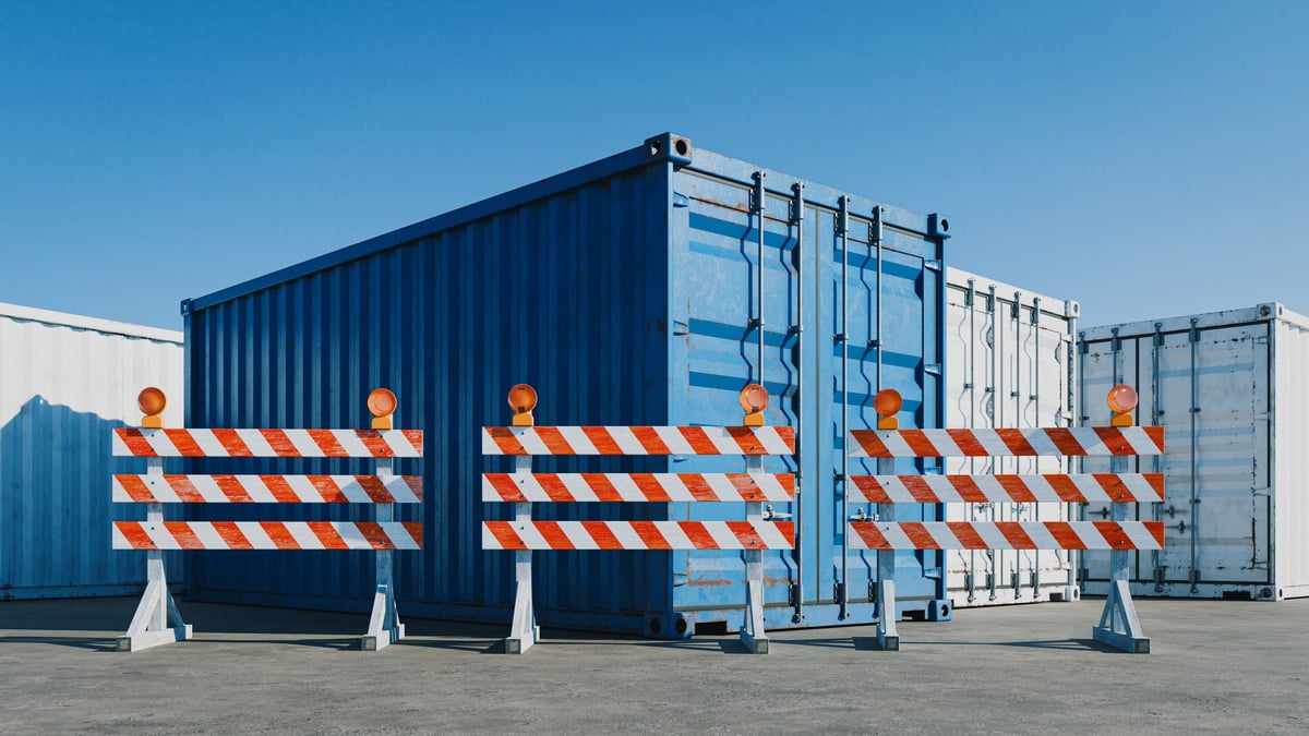40 foot shipping container for rent in St. Louis