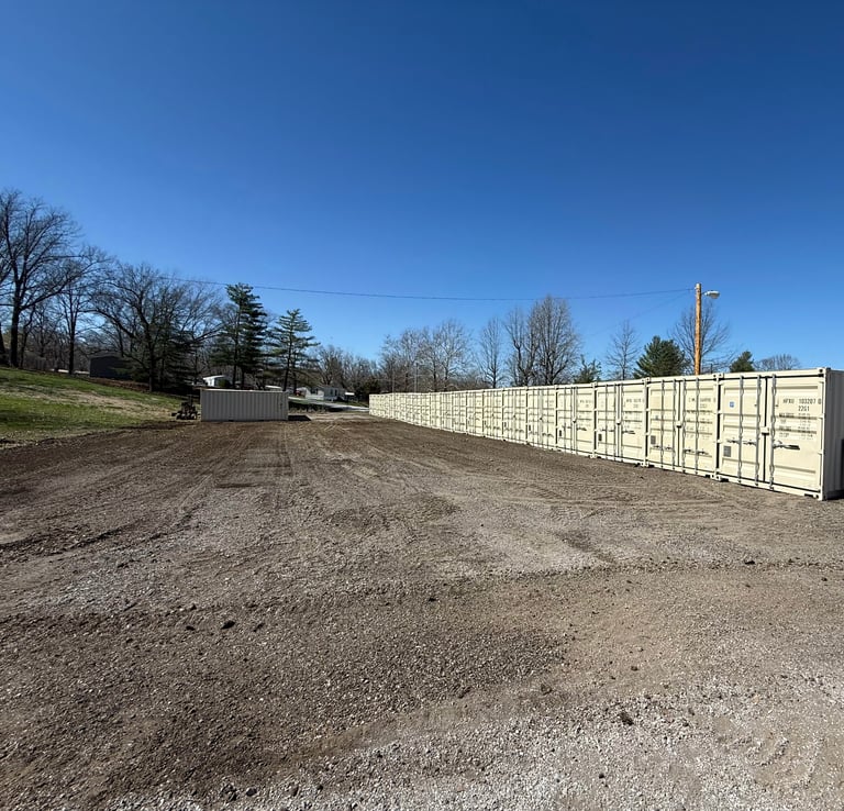 20' drive-up self storage unit available for rent at the Titan Rentals facility in Carbondale, IL